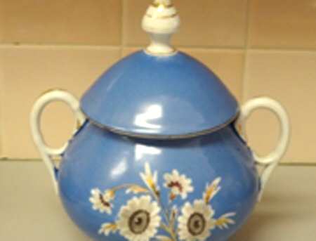 HCZ293 Sugar Bowl & Lid