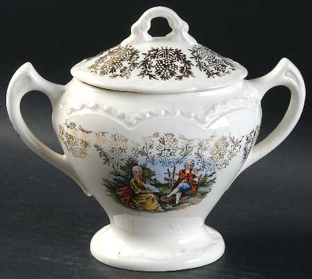 STT414 Sugar Bowl & Lid