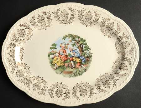 STT414 11" Oval Serving Platter