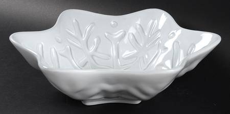 Winter's Frost 12" Round Serving Bowl