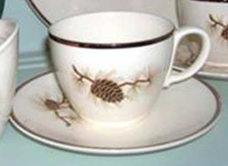 SLM395 Flat Cup & Saucer Set