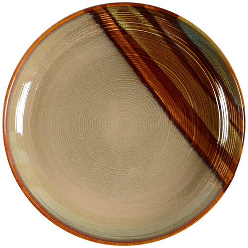 Alpha Brown Salad Plate