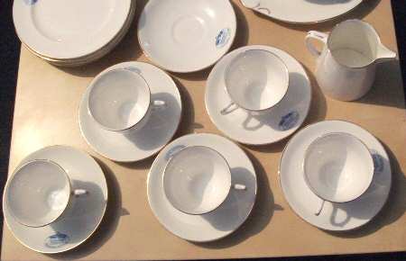 Ebeneser Independent Church Footed Cup & Saucer Set