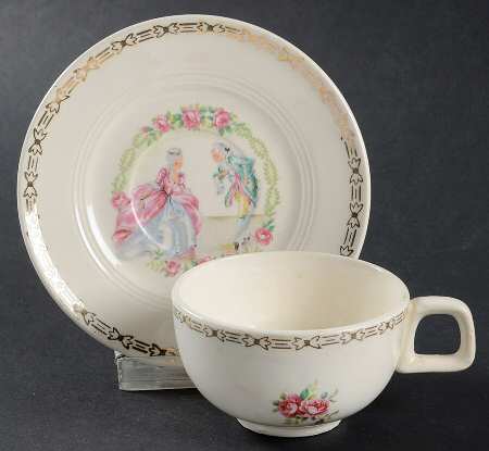 SLM400 Flat Demitasse Cup & Saucer Set