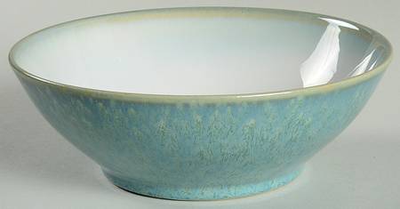 Metallics Aqua Soup/Cereal Bowl