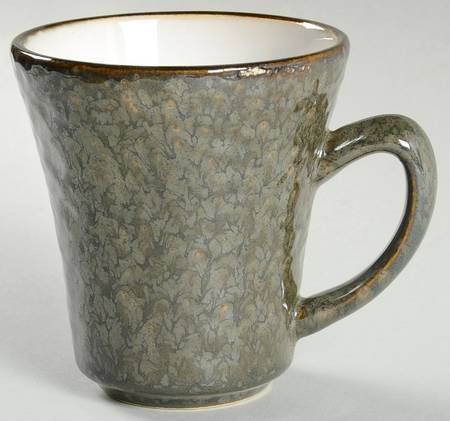 Facets Black Mug