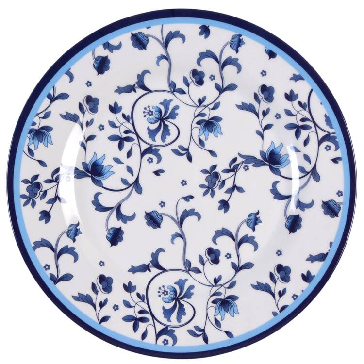 Blue Portofino Melamine Salad/Dessert Plate
