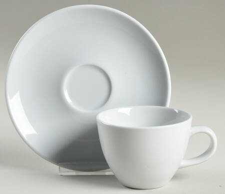 Bistro Flat Cup & Saucer Set