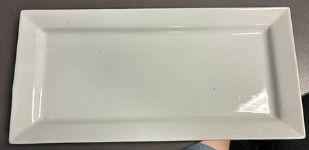 Blanc 15" Rectangular Serving Platter
