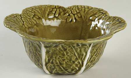 Cabbage Olive Green Fruit/Dessert (Sauce) Bowl