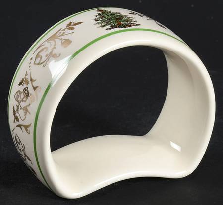 Christmas Tree Gold Collection Napkin Ring
