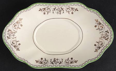 Christmas Tree Gold Collection Underplate for Gravy Boat