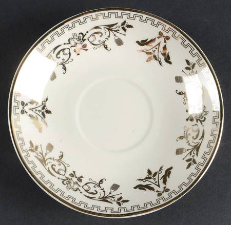 Christmas Tree Gold Collection Saucer