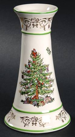 Christmas Tree Gold Collection 5" Candlestick