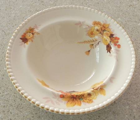 Autumn Rim Cereal Bowl