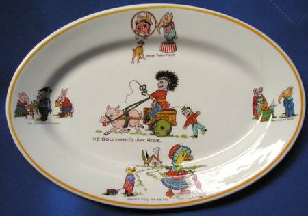 Century of Progress 11" Oval Serving Platter