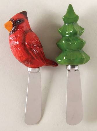 Winter White Individual Spreader - Set of 2 (Motif 1 & 2)