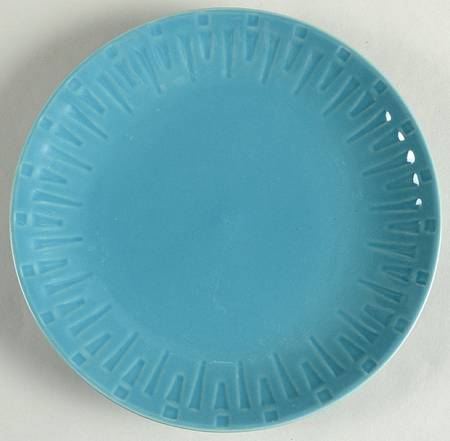 Contempo Aqua (Teal) Salad Plate