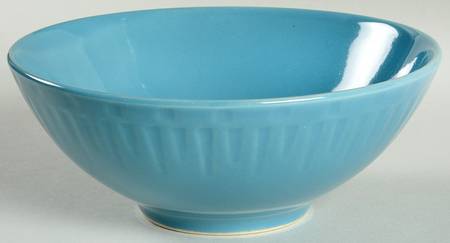 Contempo Aqua (Teal) Soup/Cereal Bowl