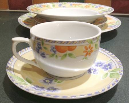 SDT5 Flat Cup & Saucer Set