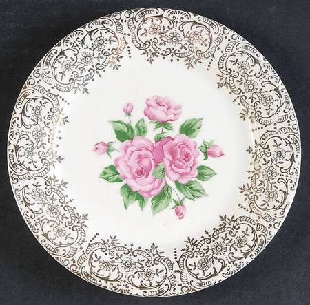 China Bouquet Bread & Butter Plate