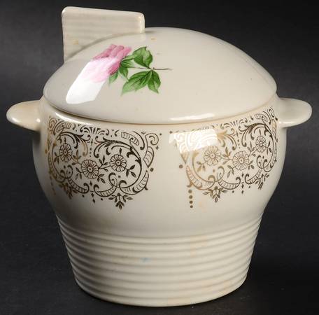 China Bouquet Sugar Bowl & Lid