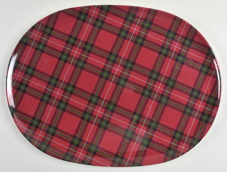 Yuletide 16" Melamine Oval Serving Platter