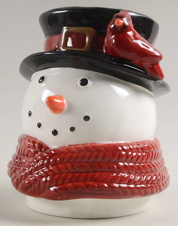 Yuletide Lid for Figural Cookie Jar