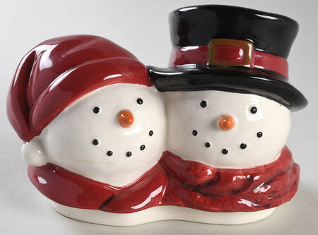 Yuletide Lid for Figural Cookie Jar