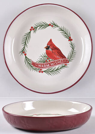 Yuletide Individual Dinner Bowl