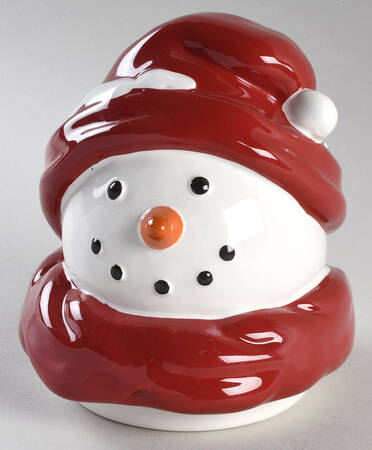 Yuletide Lid for Figural Cookie Jar