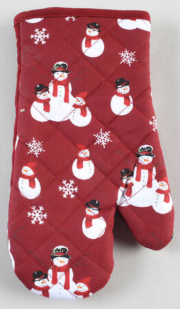 Yuletide Cloth Oven Mitt