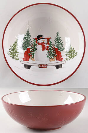 Yuletide 11" Round Serving Bowl