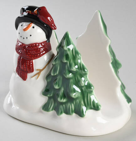 Yuletide Figural Napkin Holder