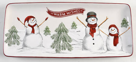 Yuletide 13" Rectangular Serving Platter