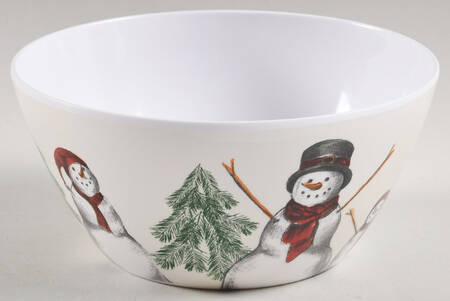 Yuletide Melamine Soup/Cereal Bowl