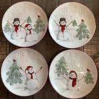 Yuletide Appetizer Plate
