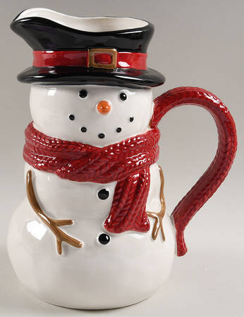 Yuletide 64 Oz Figural Pitcher