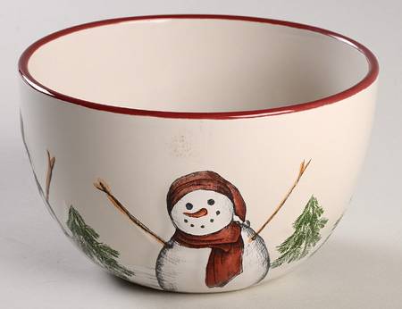 Yuletide Dip Bowl (for Dip and Spreader)