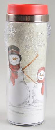 Yuletide Travel Mug & Plastic Lid