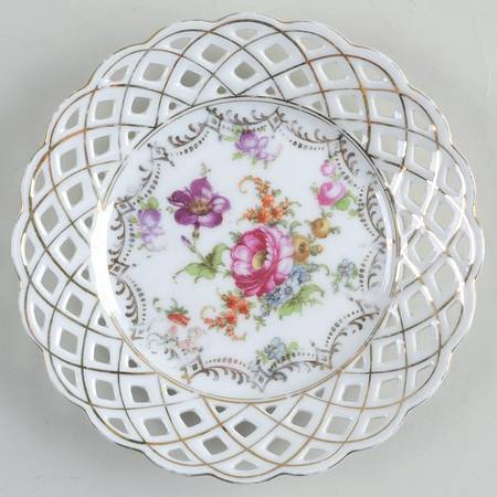 Dresden Flowers Bread & Butter Plate