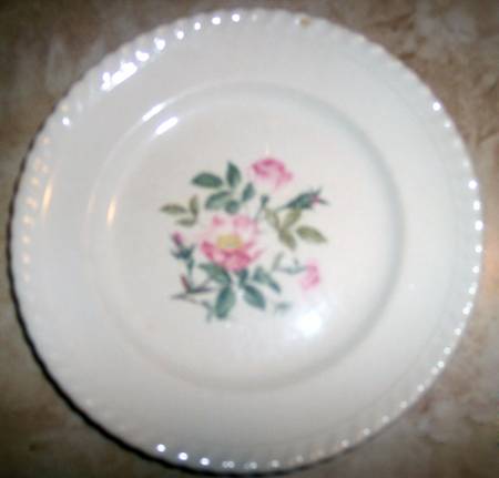 Wild Rose Salad Plate