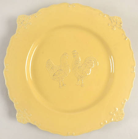 Embossed Rooster Yellow by Sweet Olive Designs