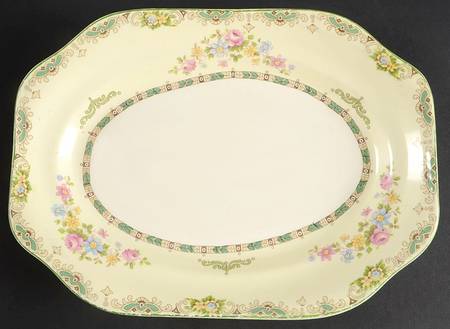 819 11" Oval Serving Platter