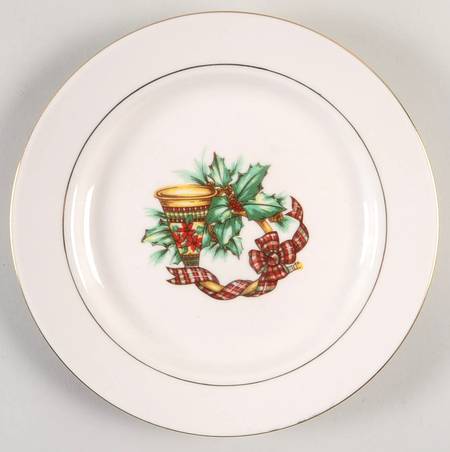 Noel Salad Plate