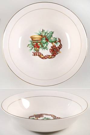 Noel 9" Round Vegetable Bowl