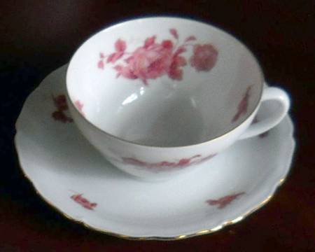 SLT467 Flat Cup & Saucer Set