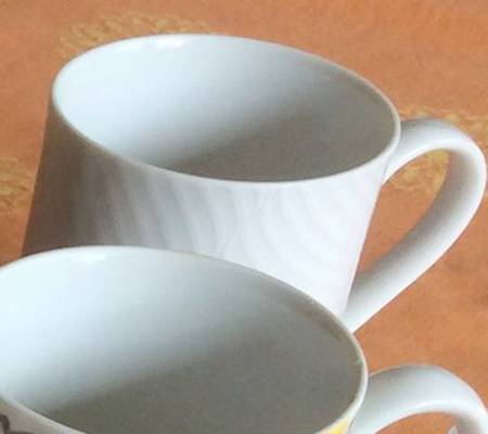 White Stripes Mug