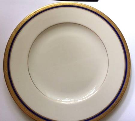 Wayne Navy Blue Dinner Plate