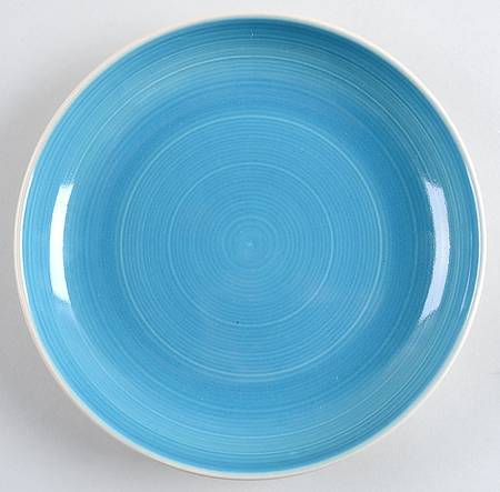 Riva Teal Salad Plate